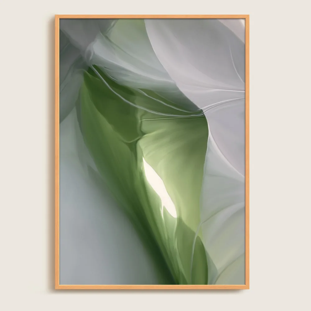 Quadro Decorativo Abstrato - Green Romance