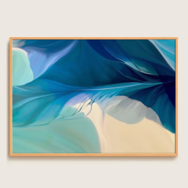 Quadro Decorativo Abstrato - Fearless Blue