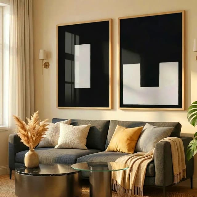 Kit Quadros Decorativos Composition 021